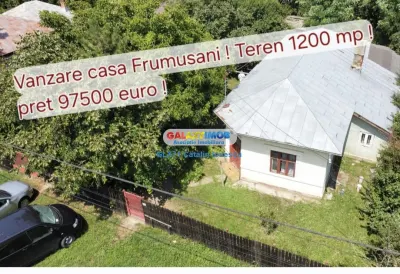 Vanzare casa Frumusani 1200mp teren - Frumusani