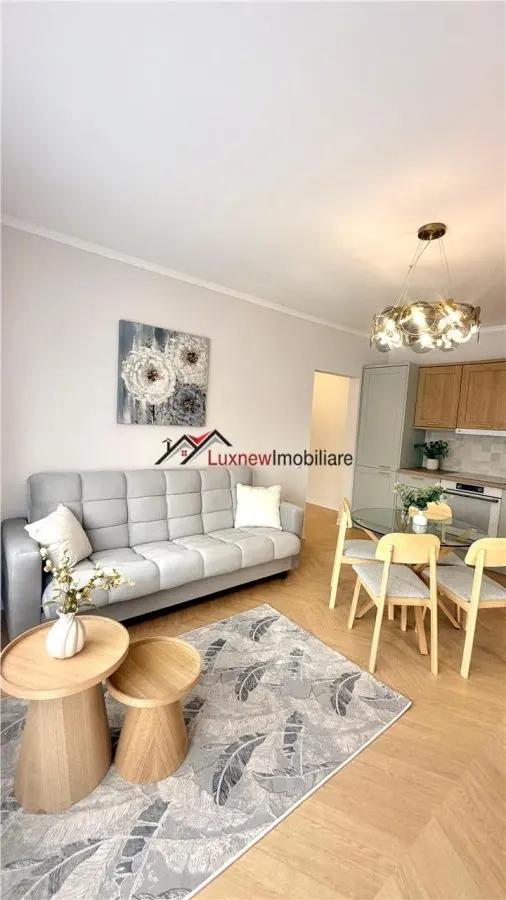 3 Camere, Mobilat Premium | 44 mp + Balcon | Etaj 2/3 | Terra – Florești - foto 1