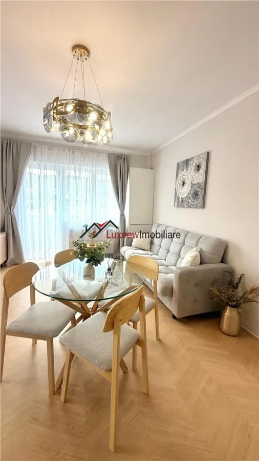 3 Camere, Mobilat Premium | 44 mp + Balcon | Etaj 2/3 | Terra – Florești - foto 2