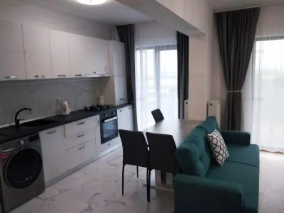 Apartament 2 camere de inchiriat Ploiesti Albert | 60 mp Bloc 2020 | Complet mobilat si utilat - foto 4