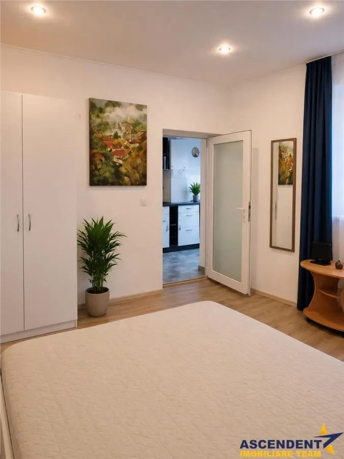 Garsoniera la casa, mobilata, 38mp, pivnita, pod mansardabil, cu teren 20mp, Centrul Istoric, Brasov - foto 6
