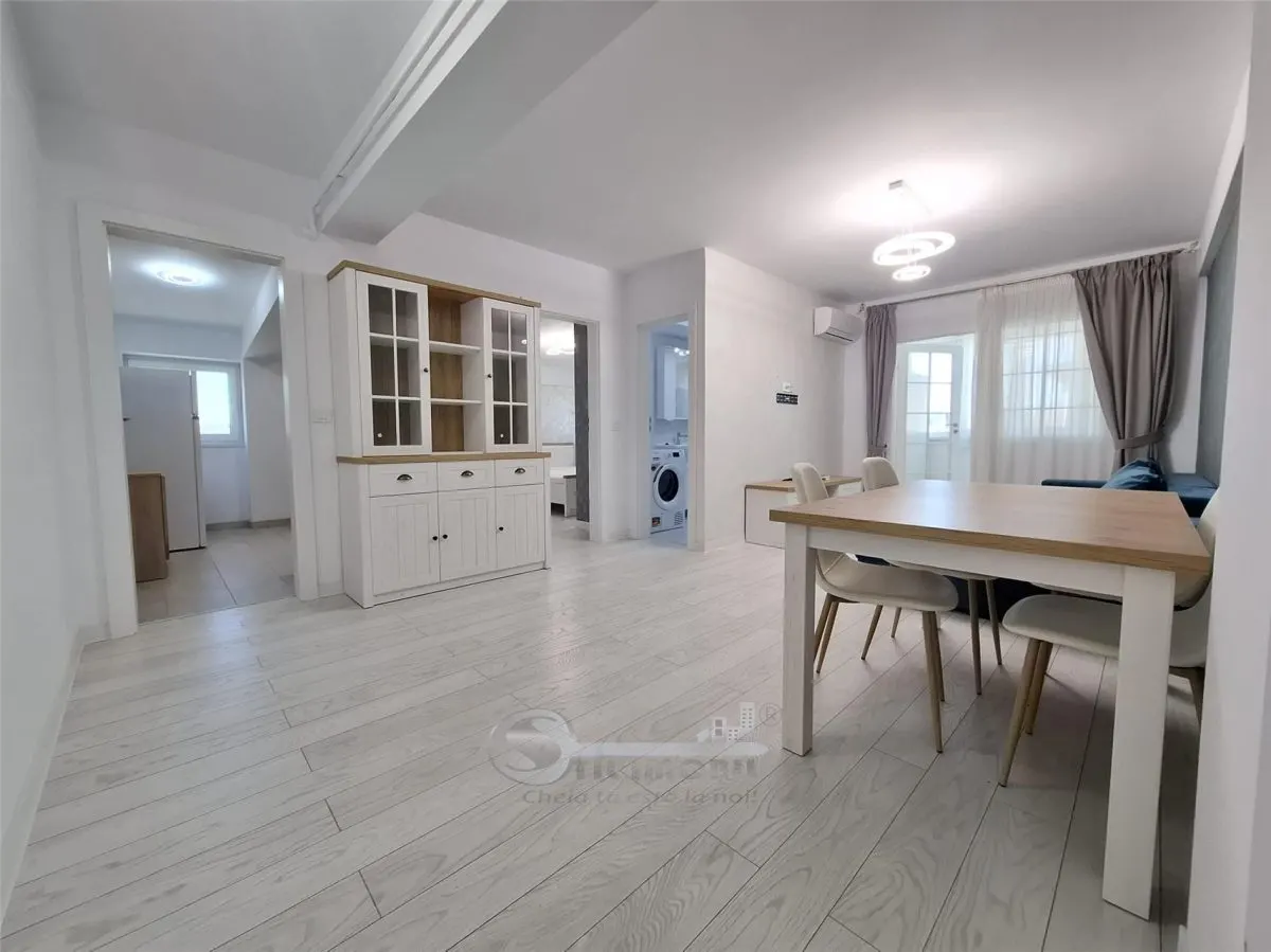 Apartament mobilat, bloc 2022, baie cu geam, balcon inchis, Cug - foto 2