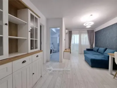 Apartament mobilat, bloc 2022, baie cu geam, balcon inchis, Cug - foto 4