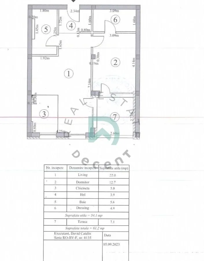 Apartament 2 camere, parcare, Coresi, Tractorul - foto 5