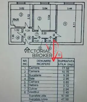TITAN-AUCHAN / 2 CAMERE DECOMANDAT / BUCATARIE MARE - foto 11