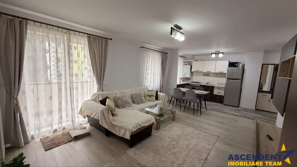 Apartament cu 2 Camere, Tractorul, mobilat, utilat, loc parcare si boxa - foto 1