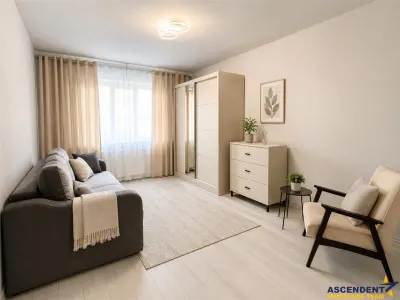 Garsoniera la prima inchiriere, etaj1, mobilata, echipata, Tractorul, Brasov - Brasov
