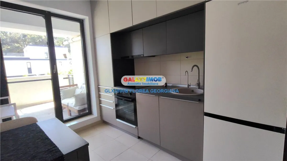 Inchiriere apatament 3 camere mobilat utilat modern Baneasa Greenfield - foto 3