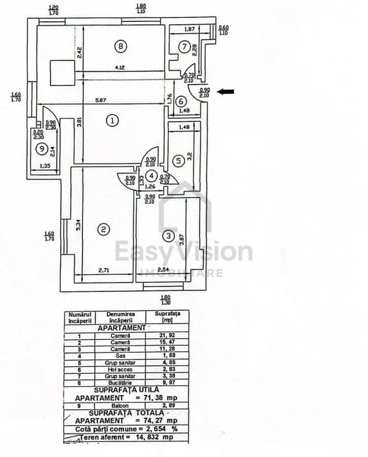 3 camere | Victoriei | Bd. Alexandru Ioan Cuza | Parcare | Sector 1 - foto 15