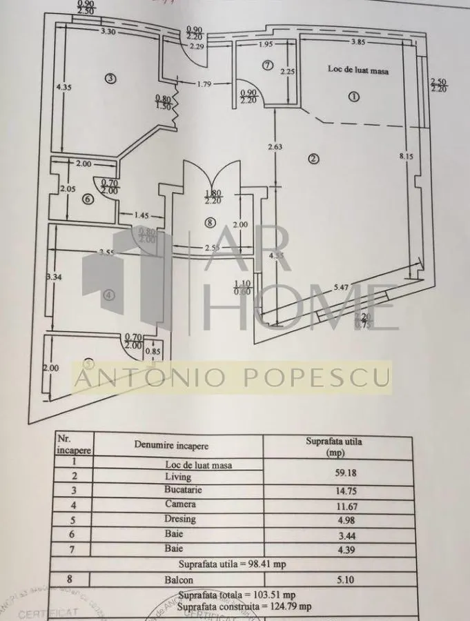 Apartament 3 camere, parcare subterana, Ploiesti, ultracentral - foto 14