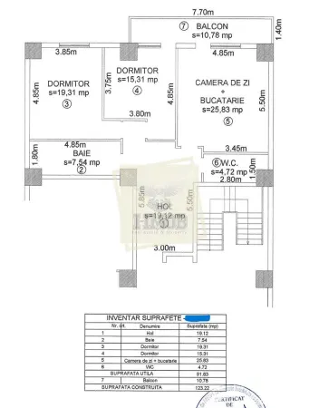 Apartament 3 camere Sibiu - poza 5