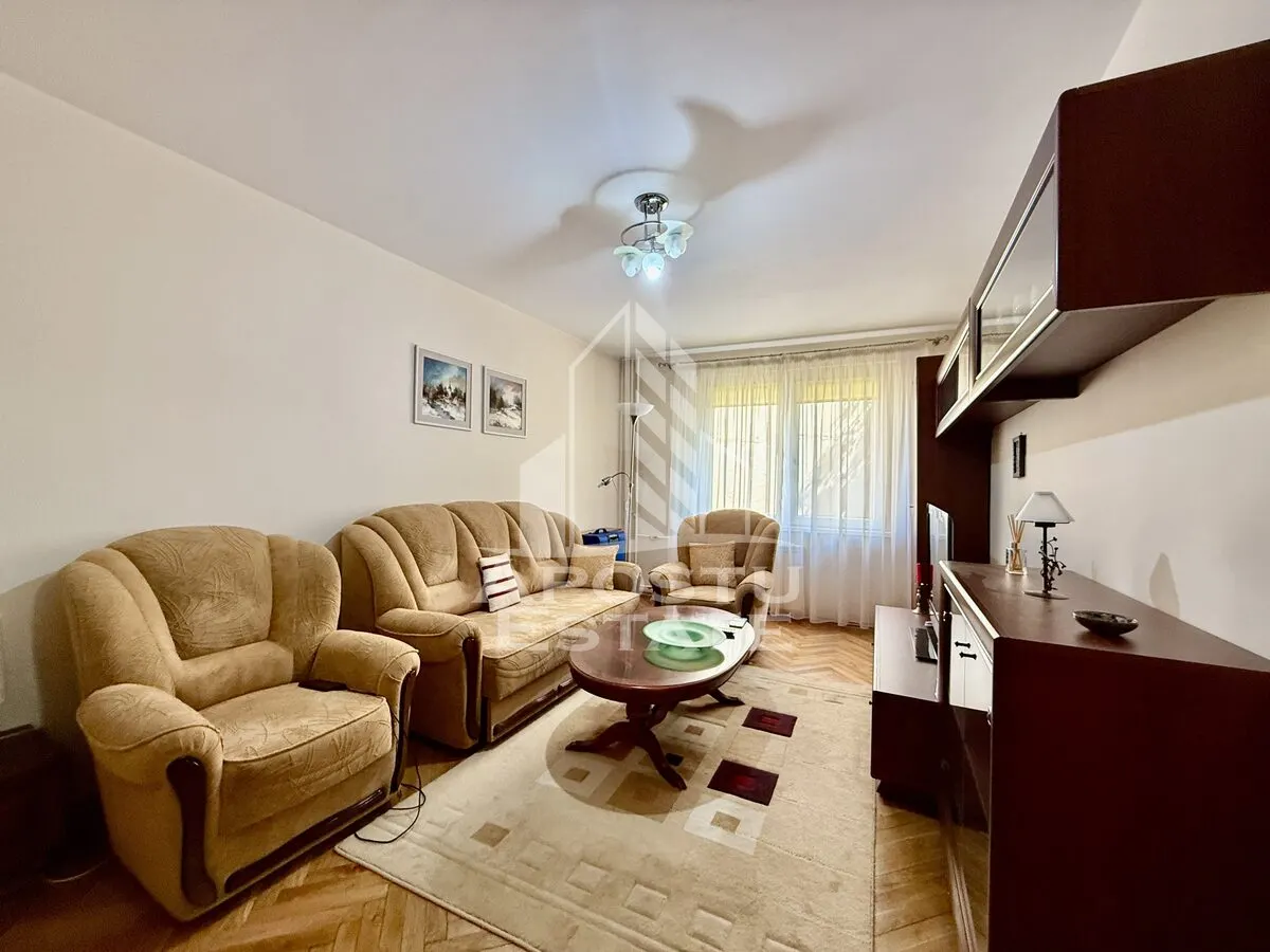 Apartament 3 camere, 2 bai, etaj 1, mobilat, zona Olimpia-Stadion - foto 2