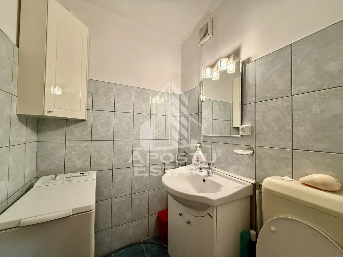 Apartament 3 camere, 2 bai, etaj 1, mobilat, zona Olimpia-Stadion - foto 15