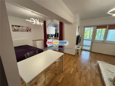 Garsoniera pentru inchiriat Piata Domenii/mobilata/utilata - Bucuresti