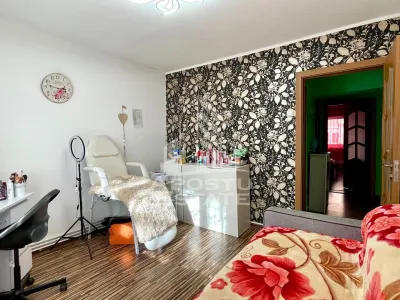 Apartament cu 3 camere,2 bai,semidecomadat,centrala proprie, Girocului - foto 9