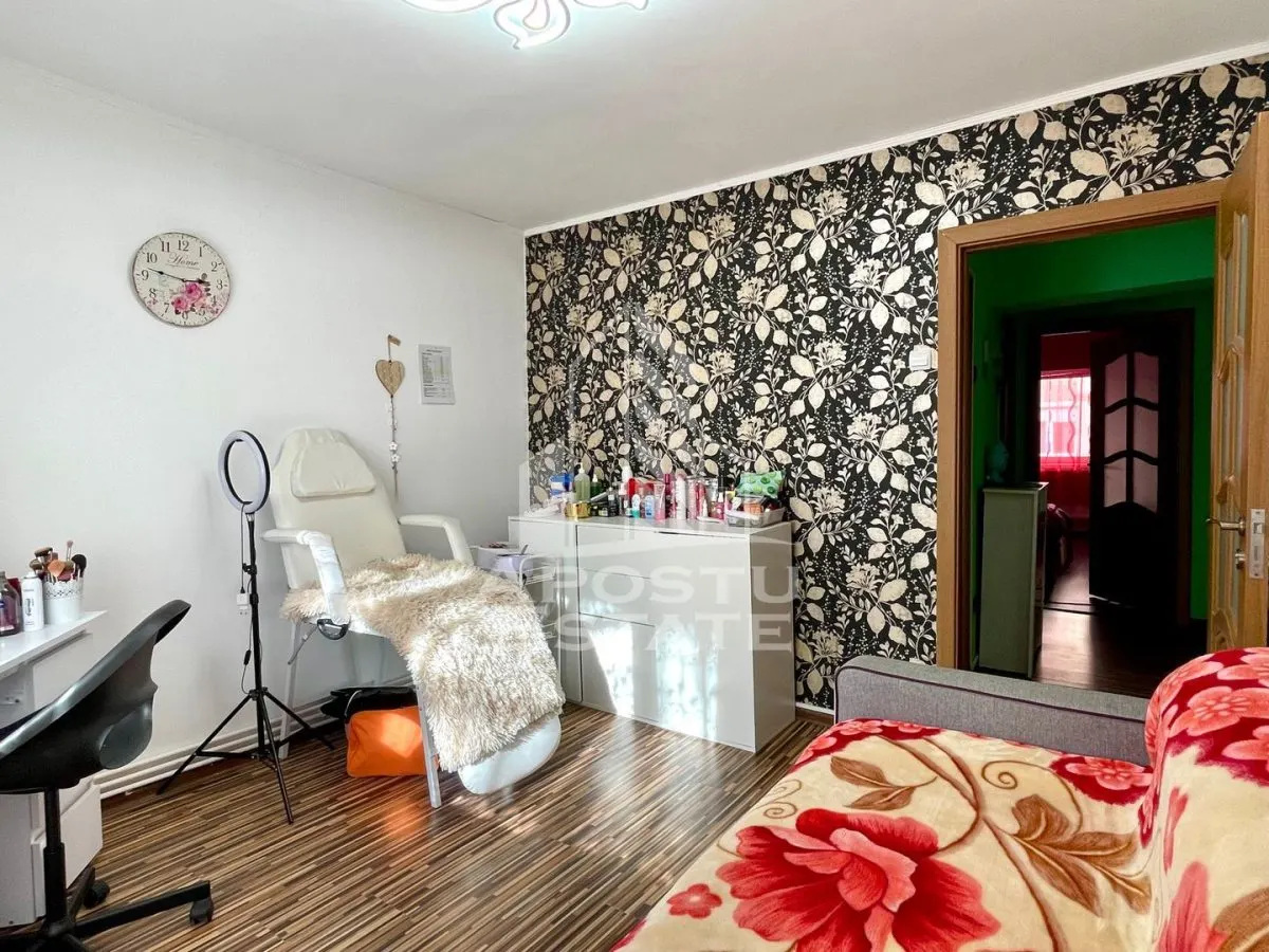 Apartament cu 3 camere,2 bai,semidecomadat,centrala proprie, Girocului - foto 9