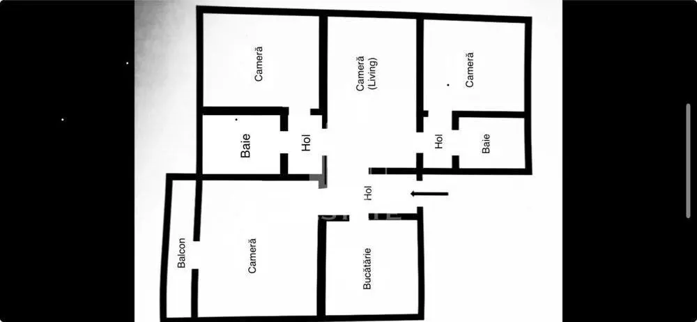 Apartament cu 4 camere, 2 bai, etaj intermediar, zona Soarelui - foto 7