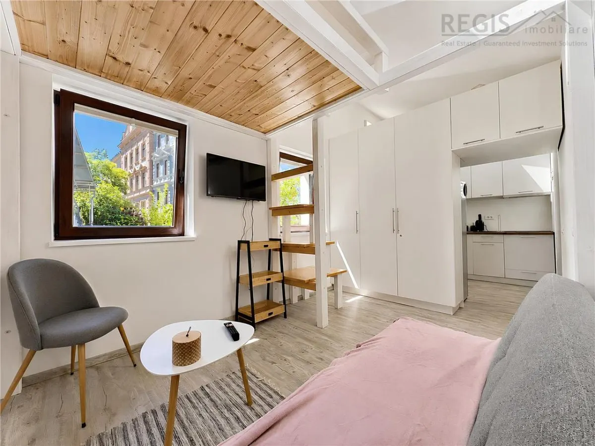 Studio tip loft cu terasa in Centrul Istoric langa primarie - foto 3