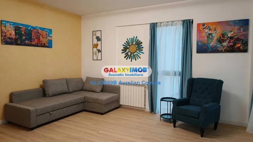Garsoniera pentru inchiriat Delea Veche/centrala/AC/mobilata/utilata - foto 1