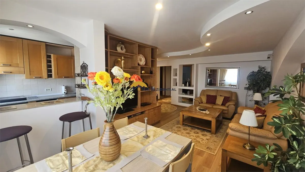 Dorobanti,apartament 3 camere,mobilat si utilat ,loc parcare - foto 17
