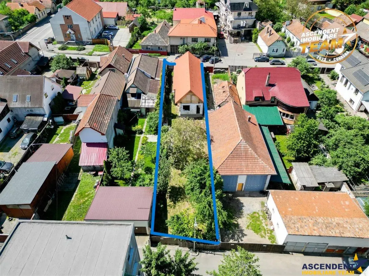 Casa cu potential,  acces la/ din 2 strazi,  512 mp teren,  Sfantu Gheorghe - foto 5