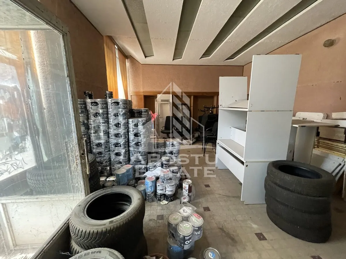 Spatiu comercial 250 mp, pe colt, vitrina generoasa, Sinaia, Timisoara - foto 3