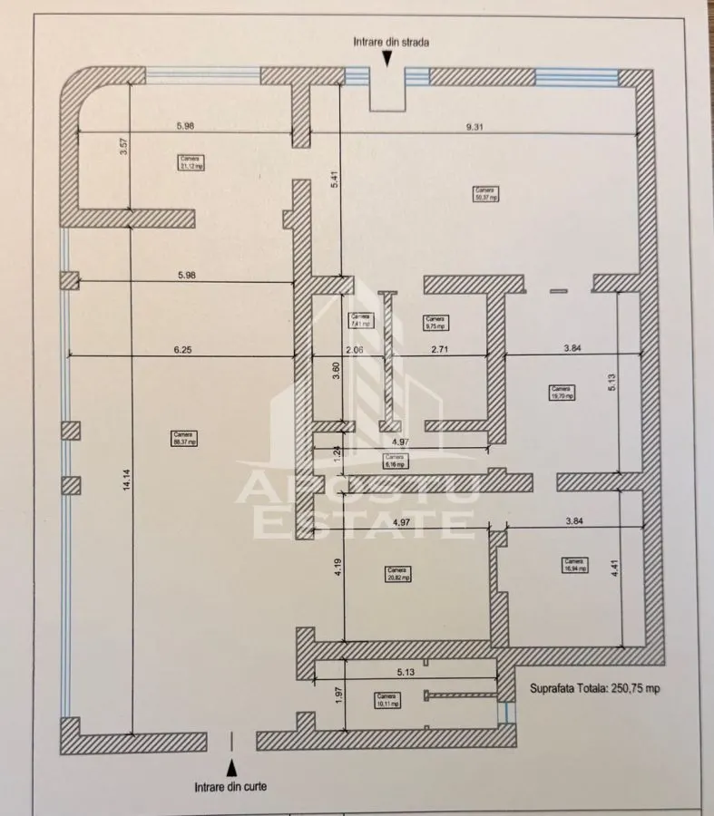 Spatiu comercial 250 mp, pe colt, vitrina generoasa, Sinaia, Timisoara - foto 6