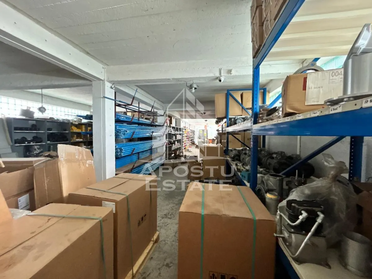 Hala 1094 mp construiti, 1200 mp teren Sacalaz. - foto 1