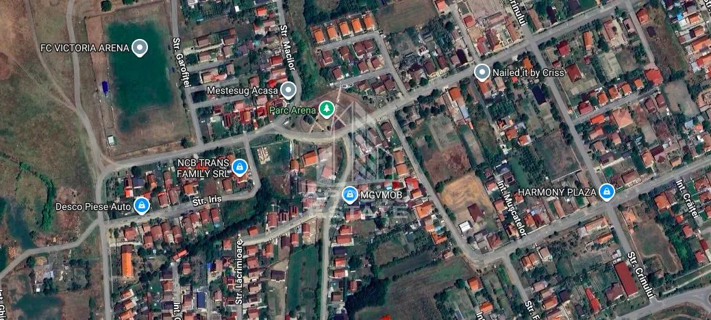 Teren intravilan de vanzare 1000 mp, ideal duplex, Sanmihaiu Roman. - foto 1