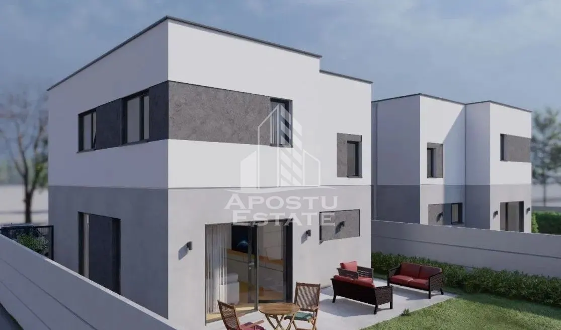 Casa  P+E, de vanzare, la cheie , toate utilitatiile, Sacalaz. - foto 3