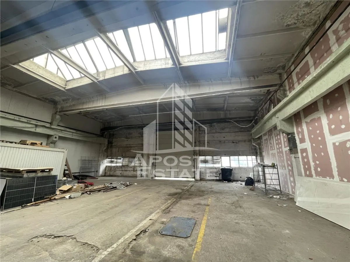 Hala industrial , 1600 mp , de inchiriat,  Buziasului, Timisoara. - foto 3