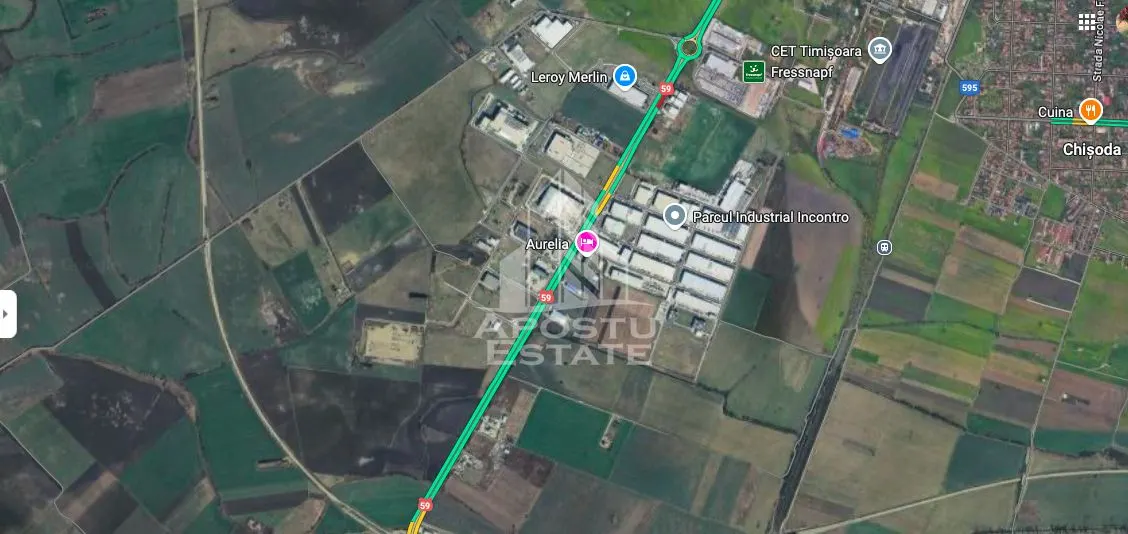 Teren 1599 mp, de vanzare, destinatie industriala, Calea Sagului, - foto 1