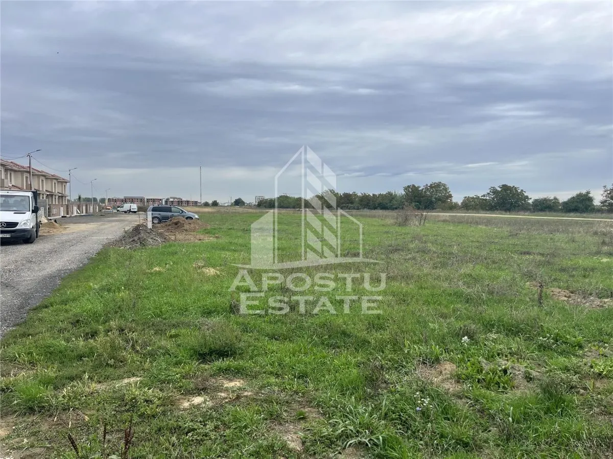Teren 812 mp, de vanzare, PUZ aprobat P+2, Giroc - foto 1