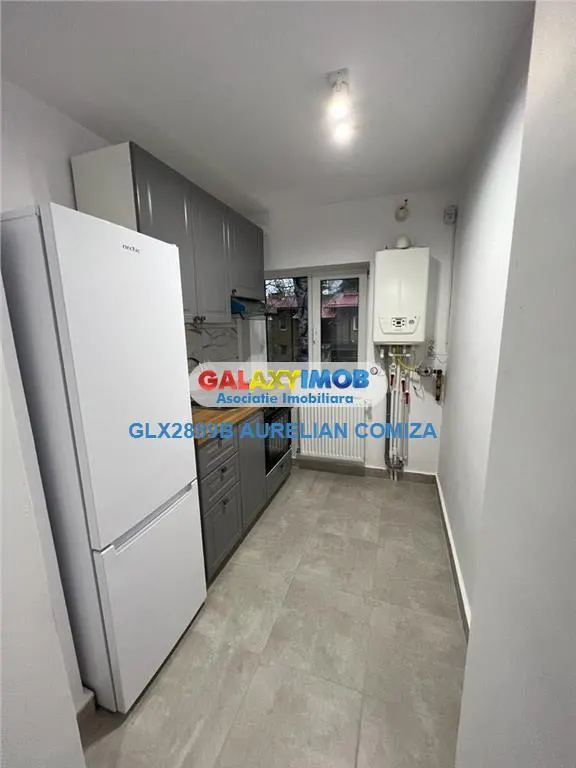 Garsoniera pentru inchiriat Baneasa/centrala proprie/AC - foto 5