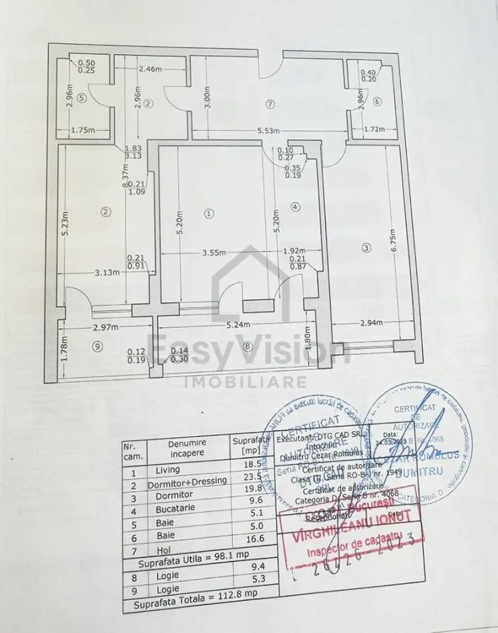 3 camere | Unirii Mansion | Sector 4 | Bloc 2023 | Parcare - foto 15