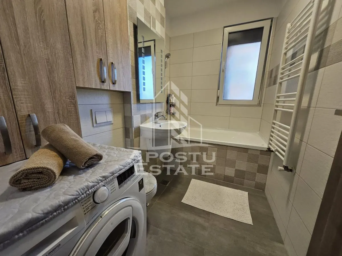 Apartament cu 2 camere de vanzare, bloc nou, centrala, Torontalului - foto 11