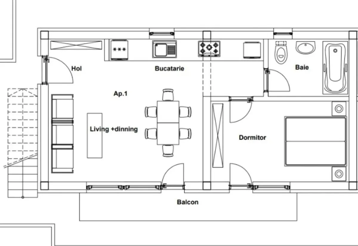 Apartament 2 camere, Valea Lupului-Rediu, 51mp, 0% comision - foto 8