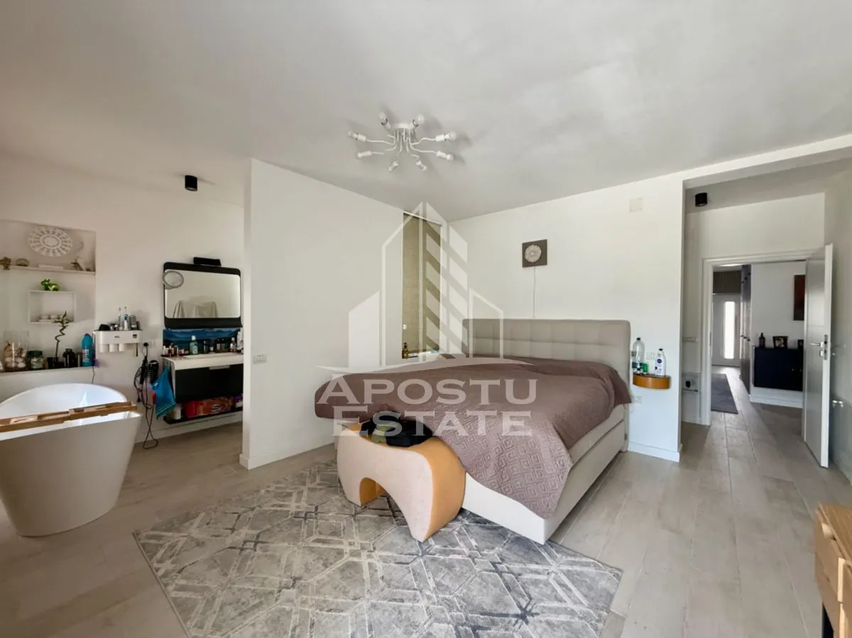 Casa individuala de lux, cu piscina, de vanzare, zona Lunei Timisoara - foto 14