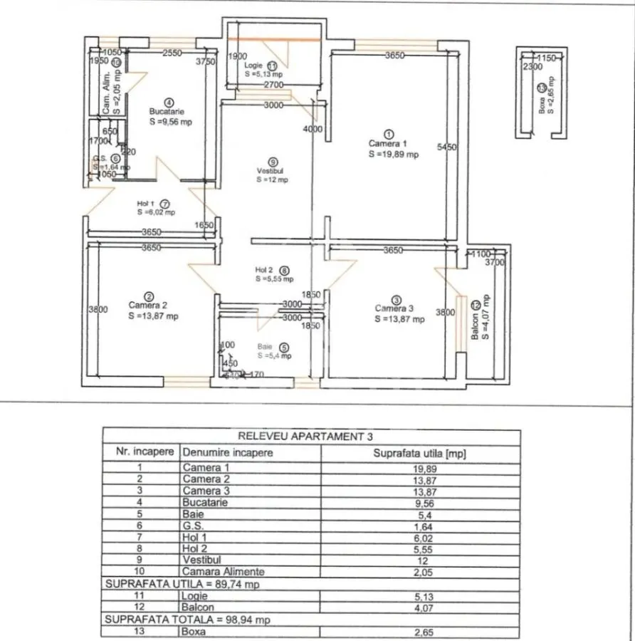 Apartament 4 camere de vanzare, zona Take Ionescu/Cardinale, Timisoara - foto 19