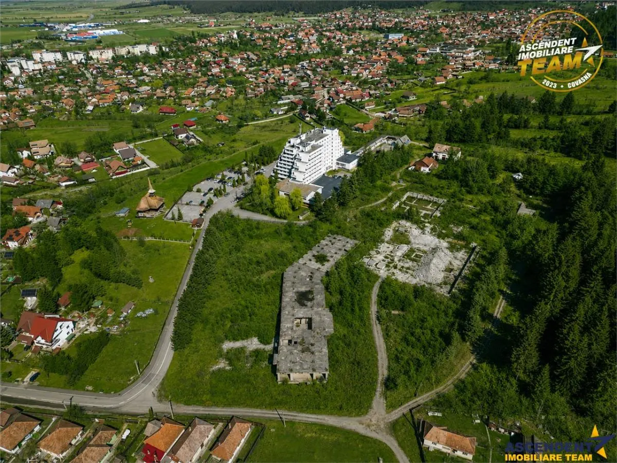20.000mp teren+Proiect investitional/ rezidential/aparthotel,in inima statiunii Covasna - foto 9