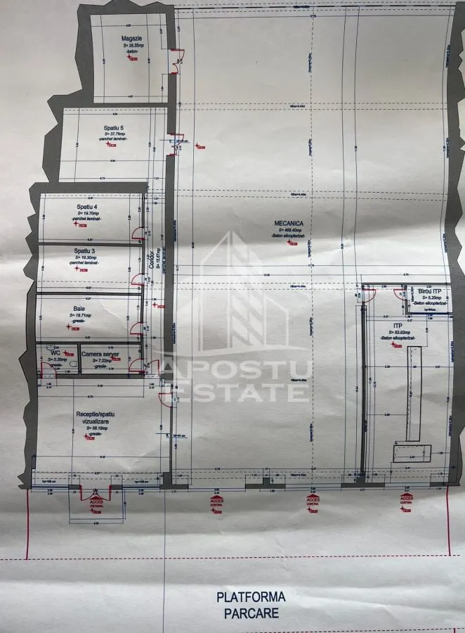 HALA industriala plus spatiu birouri in zona foarte - foto 8
