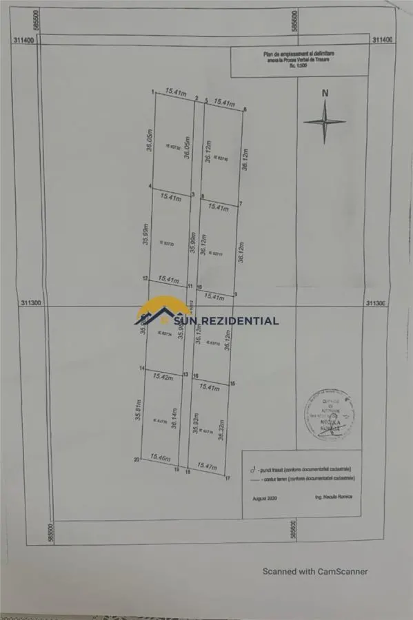 1 Decembrie-Rasaritului, teren intravilan, certificat urbanism - foto 4