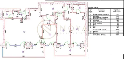 Inchiriere apartament 4 camere 145mp Cortina 126 Iancu Nicolae - foto 13