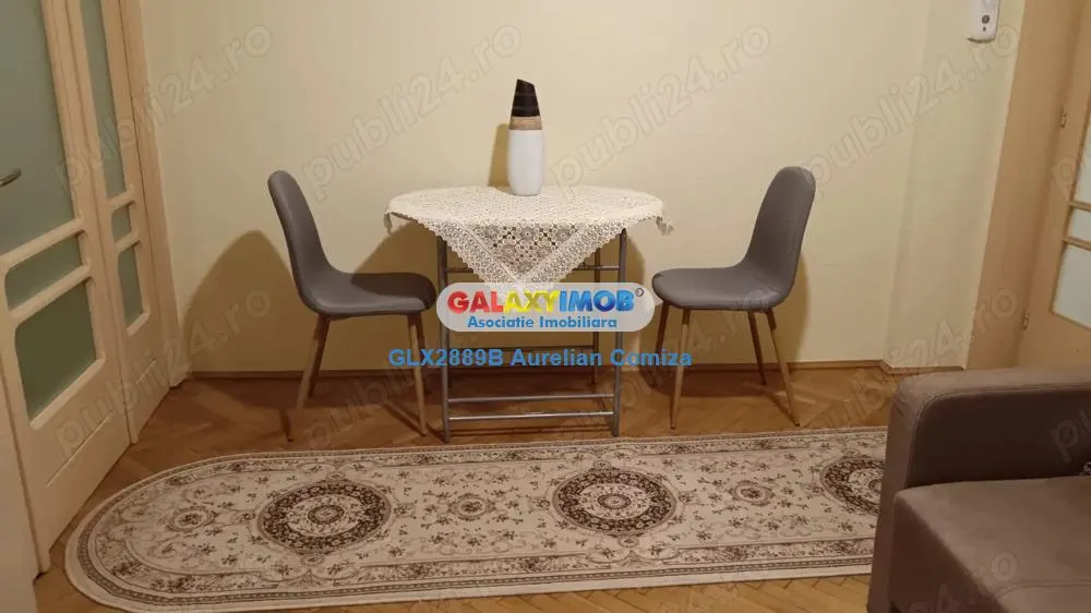 Apartament 2 camere decomandat Piata Victoriei/centrala/AC/etaj 1 - foto 2