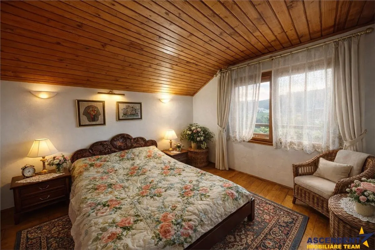 Tur 3D! Doua case traditionale, pe domeniu versatil, la doar 1Km de Castelul Bran - foto 4