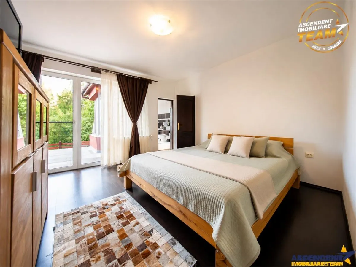Vila Poiana Angelescu,441 mp,1.400mp teren, 5 dormitoare, 2 birouri, la baza padurii - foto 11
