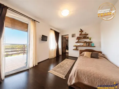Vila Poiana Angelescu,441 mp,1.400mp teren, 5 dormitoare, 2 birouri, la baza padurii - foto 13