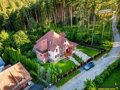 Vila Poiana Angelescu,441 mp,1.400mp teren, 5 dormitoare, 2 birouri, la baza padurii - foto 15