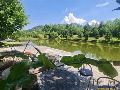 FILM! Oaza paradisiaca cu lac, vedere catre Bucegi, Glajerie/ Rasnov, pretabil Casute/Pensiune - foto 10