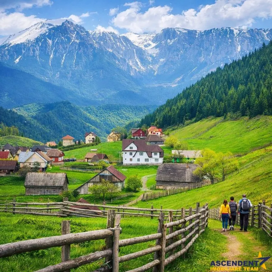 Locatie cu patru anotimpuri intr- o zi, incadrata de 2.350 teren, Bran - Fundata, Brasov - foto 1